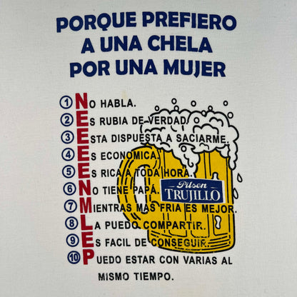 90s Peruvian Beer Tee- M