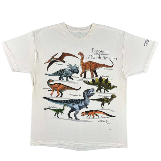 Vintage 2000 Dinosaurs of North America Tee- XL