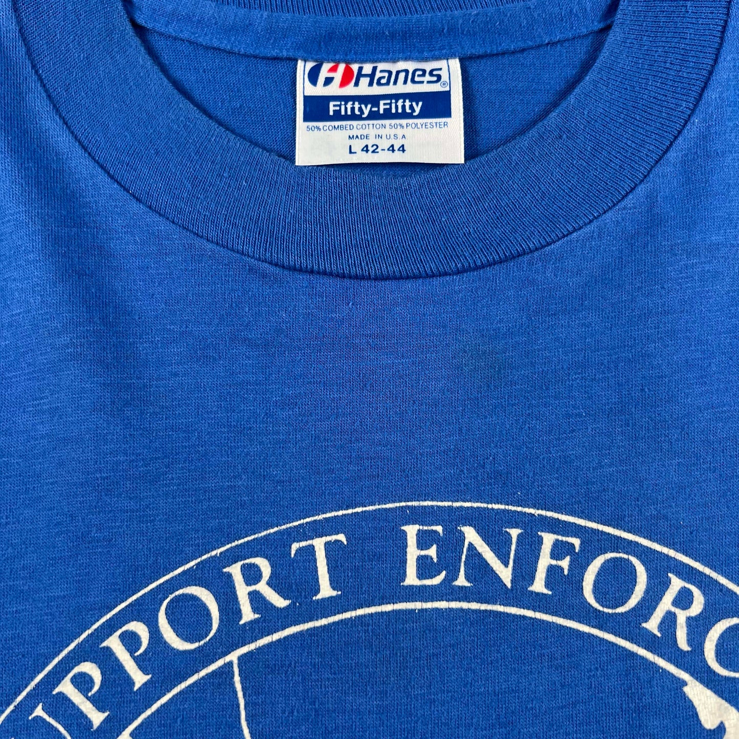 80s Texas Child Support Enforcement Tee- M