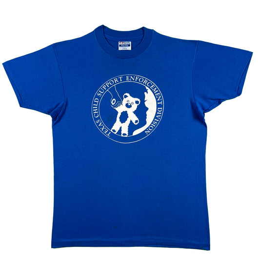 80s Texas Child Support Enforcement Tee- M