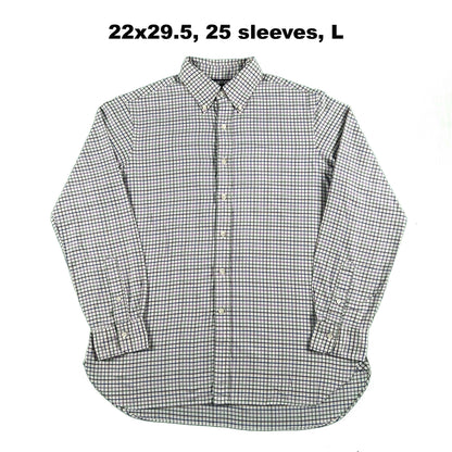 Vintage Ralph Lauren 100% Cotton Button Up Shirts- SELECT SHIRT