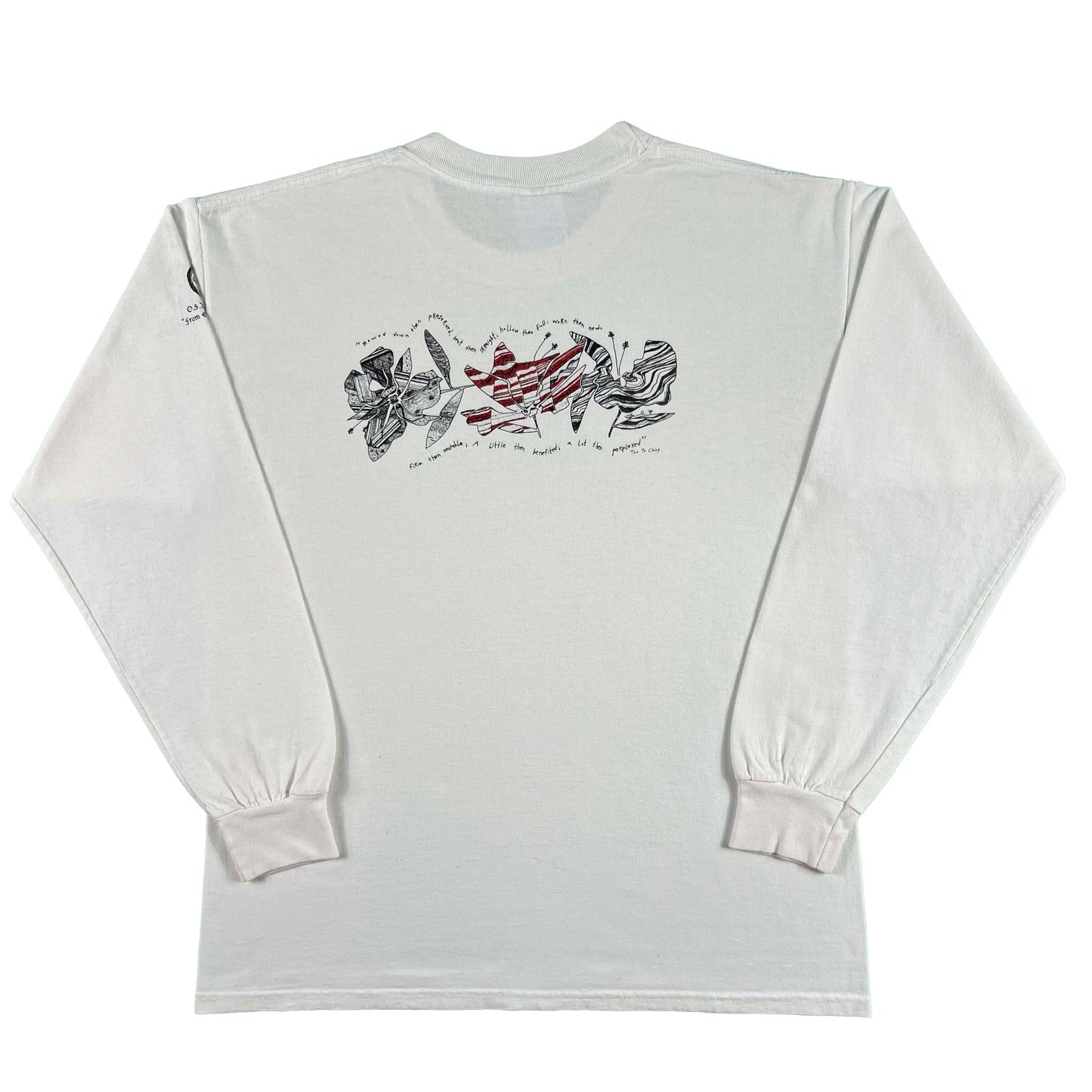 90s Oregon State Geosciences Long Sleeve Tee- L