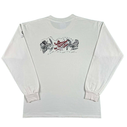 90s Oregon State Geosciences Long Sleeve Tee- L