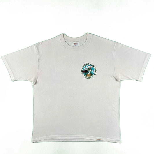 90s Crazy Shirts Gecko Gourmet Tee- L