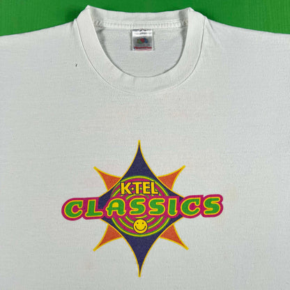 90s KTEL Classics Smiley Face Tee- XL