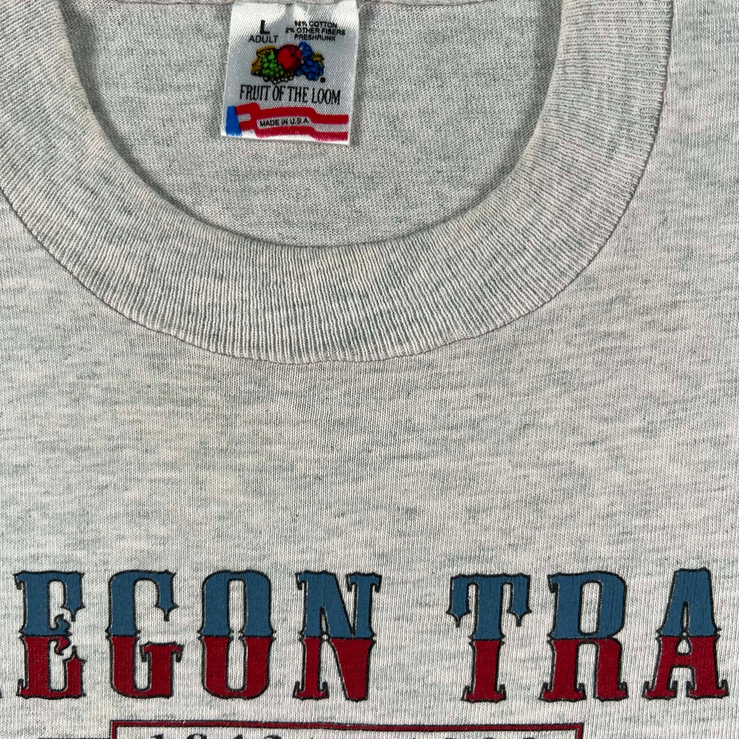 1993 Oregon Trail 150th Anniversary Tee- L