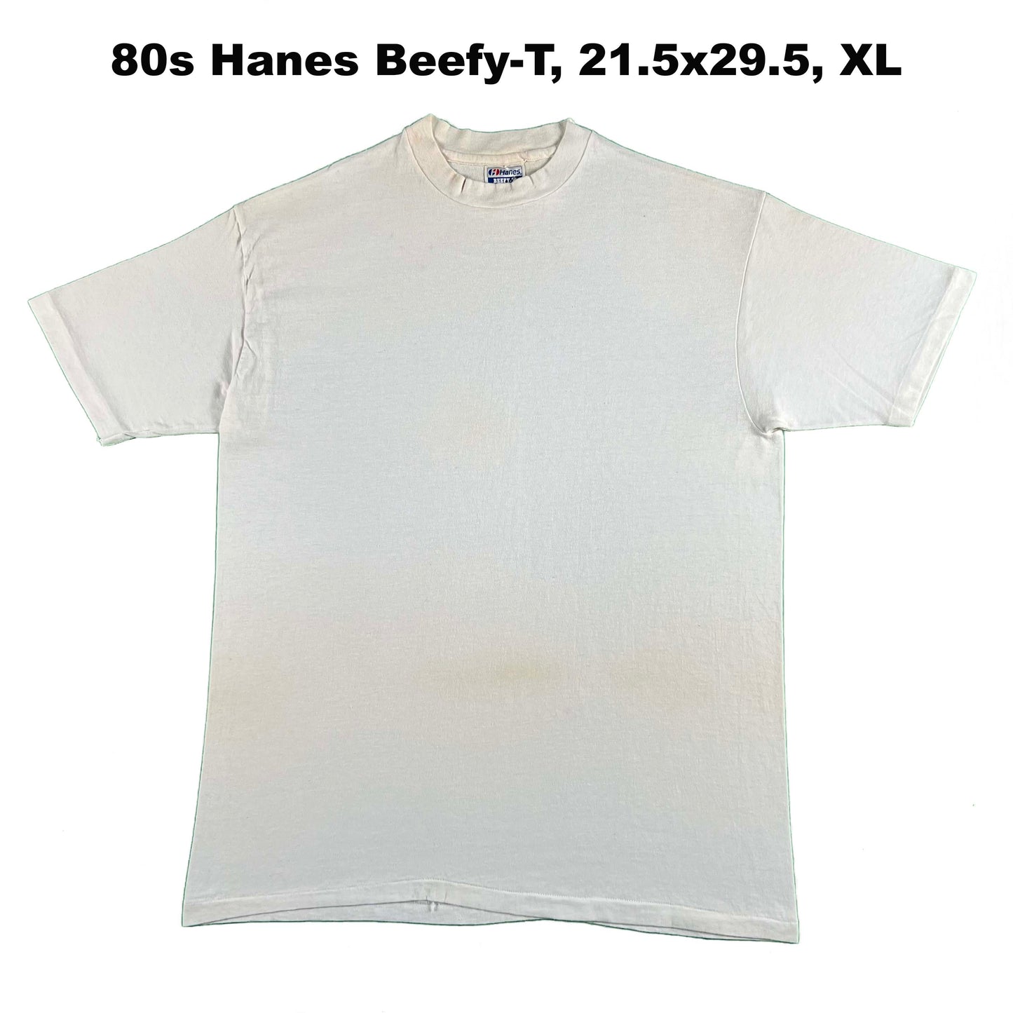 Vintage Beat Up Blank White Tees- SELECT TEE