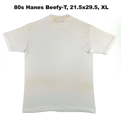 Vintage Beat Up Blank White Tees- SELECT TEE