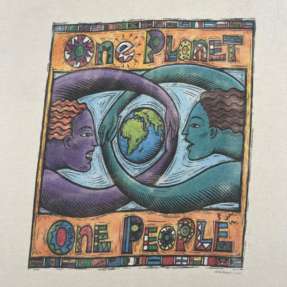 90s One Planet, One People Tee- XL