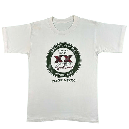 90s Cancun Dos Equis Cerveza Tee- L