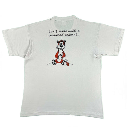 80s/90s Calvin & Hobbes Football Tee- XL