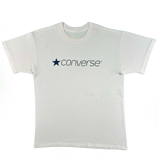 90s White Converse Tee- XL
