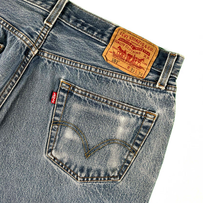 00s Perfectly Faded Levi's 501 Denim- 32x29