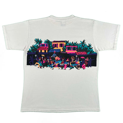 90s Paradise Island Bahamas Tee- XL