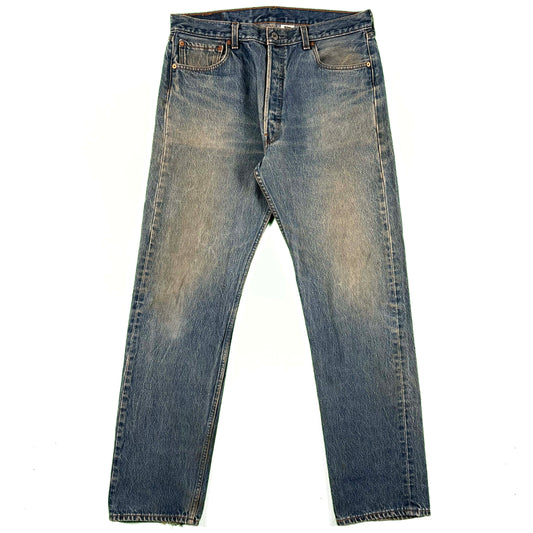90s Levi's 501 Denim- 34x32