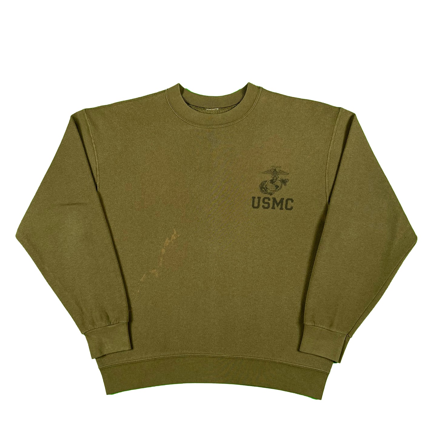 90s Army Green USMC Sweatshirts- SELECT SWEAT