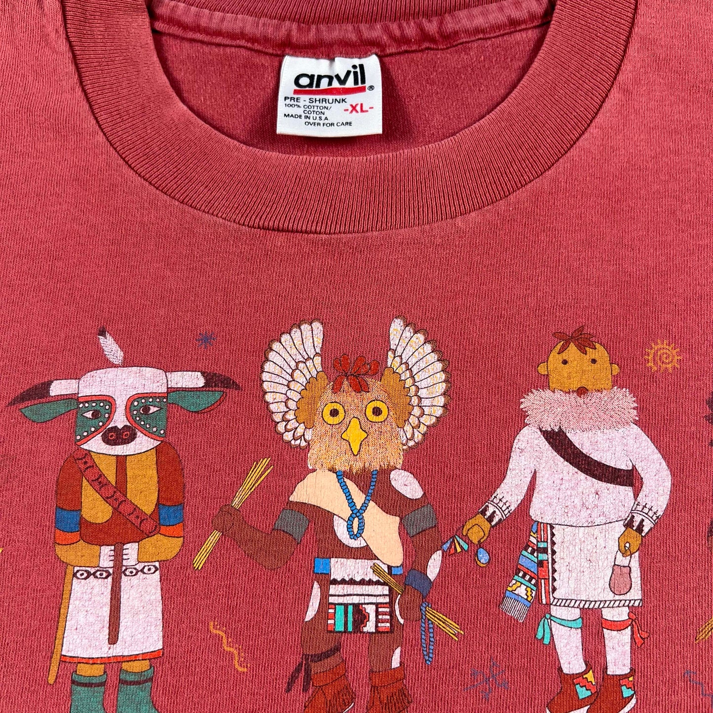 90s Kachina Art Tee- XL