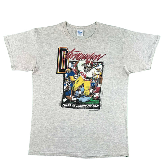 90s Determination Football Jesus Tee- XL
