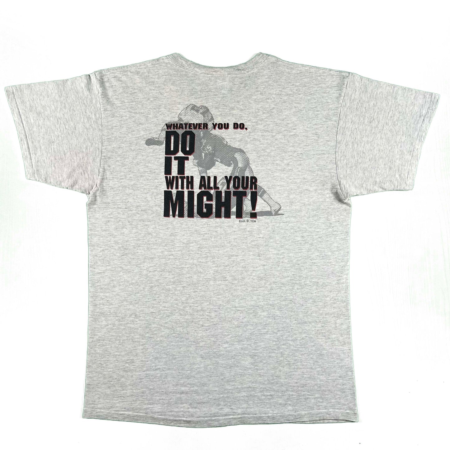 90s Determination Football Jesus Tee- XL