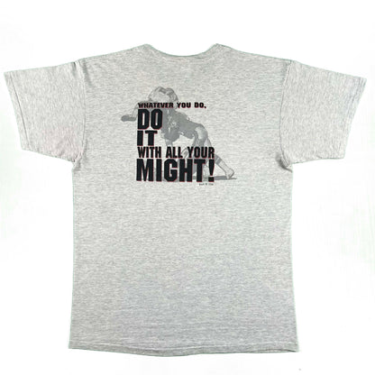 90s Determination Football Jesus Tee- XL