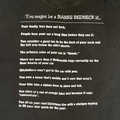 90s Banks Rednecks Tee- XL