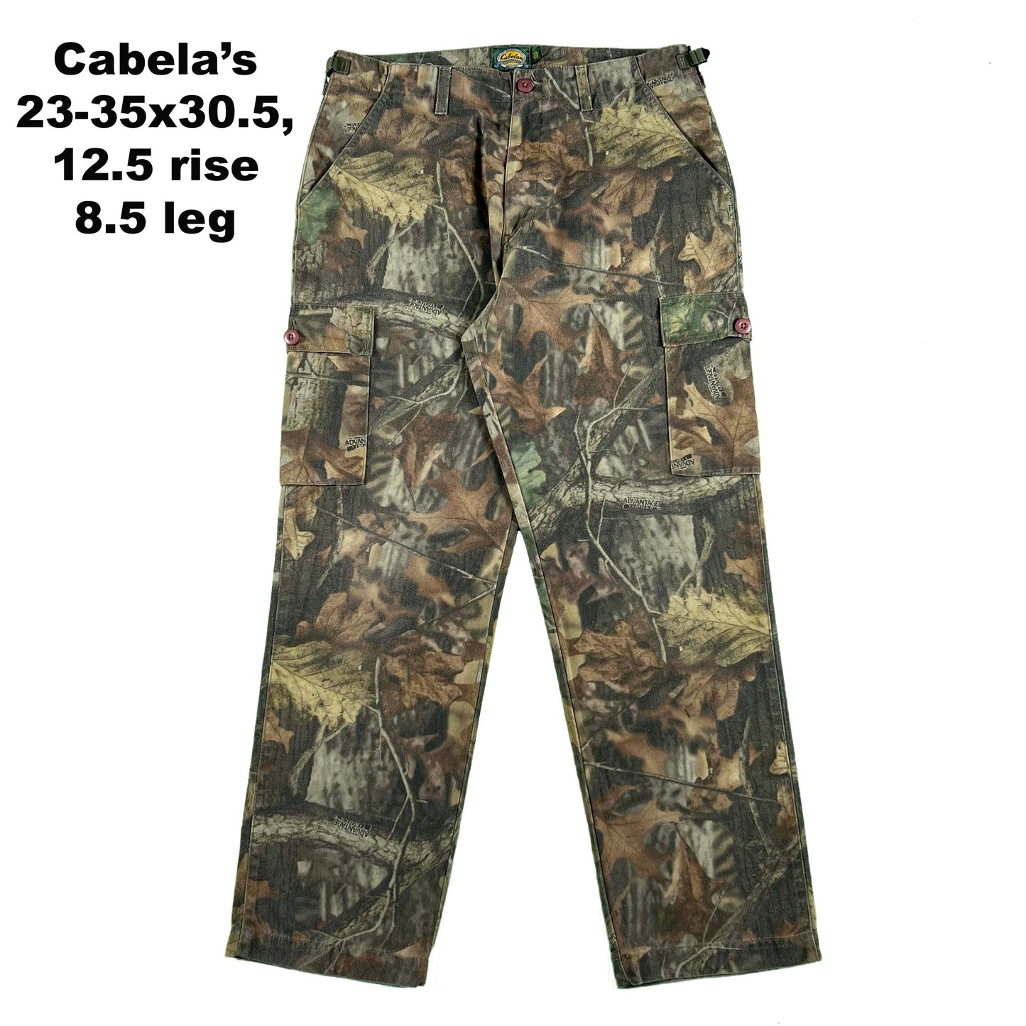 Vintage Baggy Camo Cargo Pants- SELECT PAIR