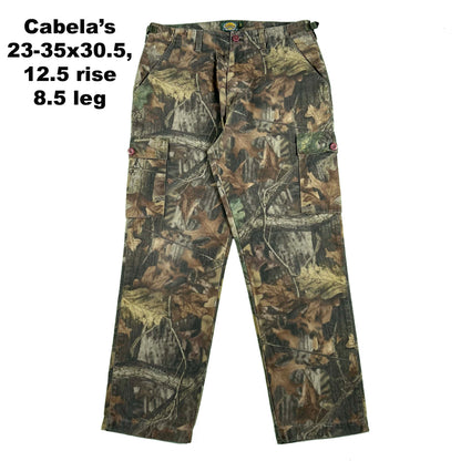 Vintage Baggy Camo Cargo Pants- SELECT PAIR