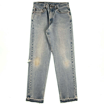 90s Released Hem Levi's Relaxed Straight Denim- 32x34