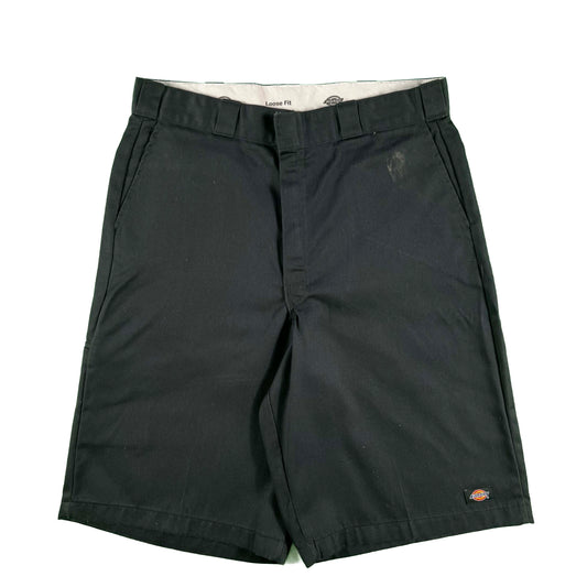 Dickies Baggy Black Shorts- 35x12.5