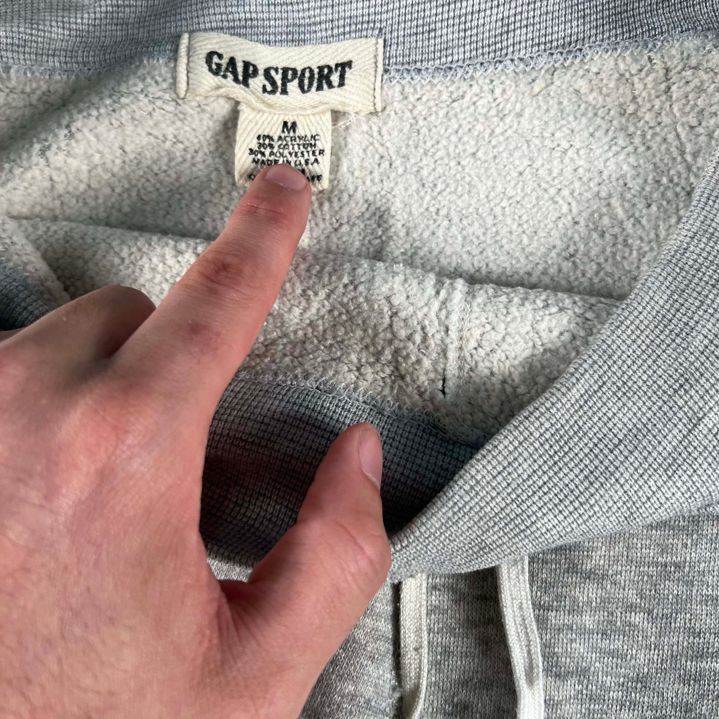 80s Gap Sport Gusseted Sweatpants- M