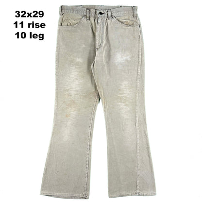 70s Levi's 646 Flared Corduroy Pants- SELECT PAIR