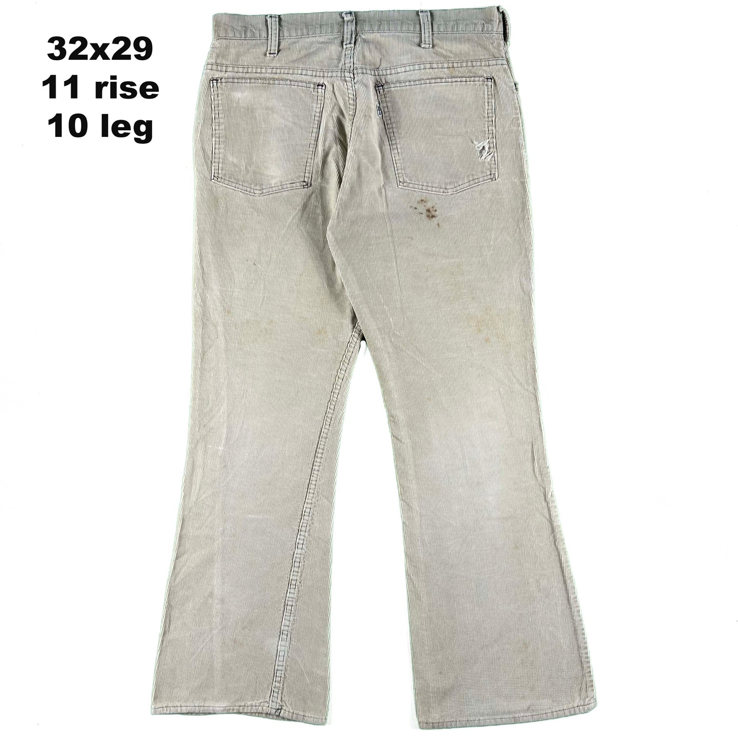 70s Levi's 646 Flared Corduroy Pants- SELECT PAIR