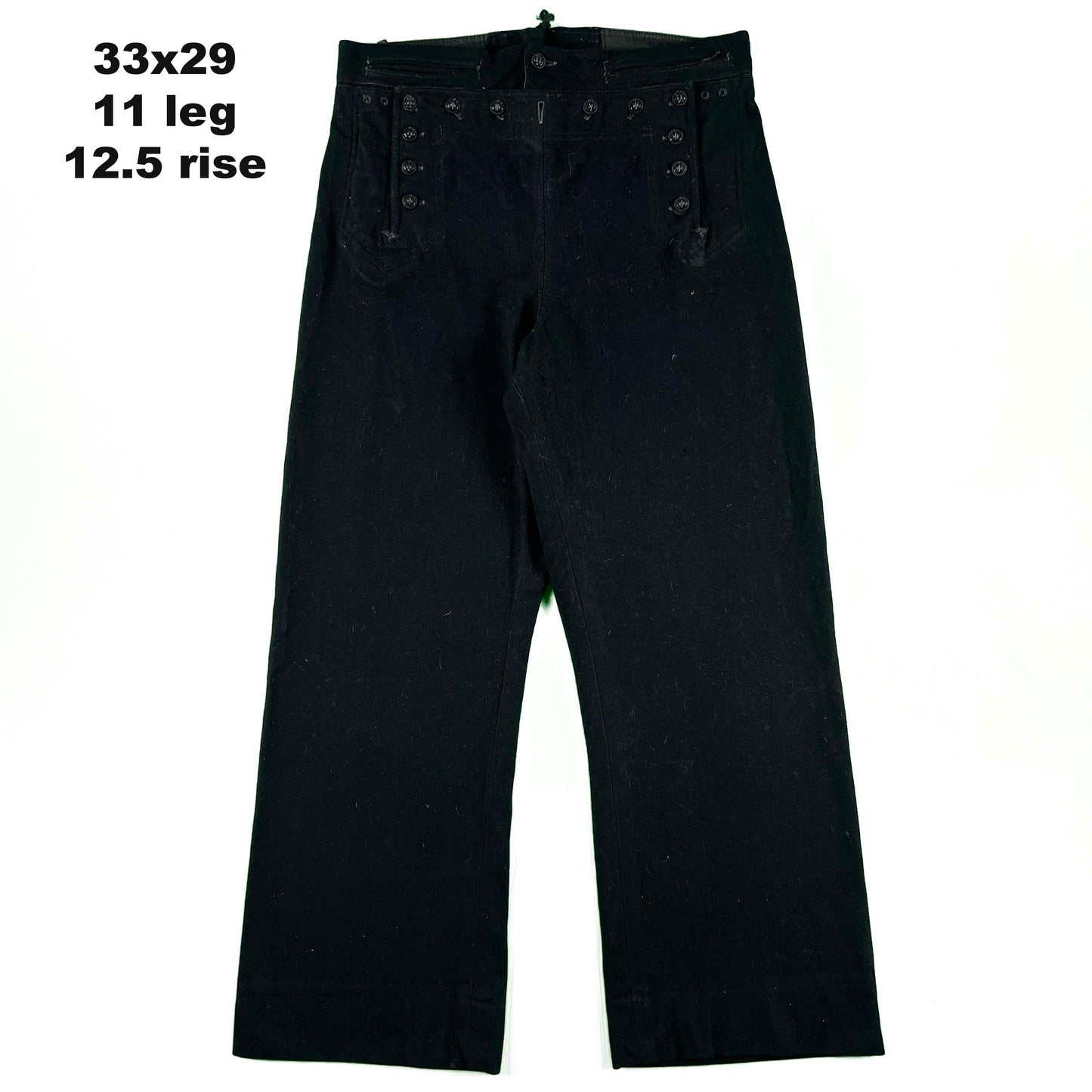 50s/60s USN Wool Bell Bottom Sailor Pants- SELECT PAIR