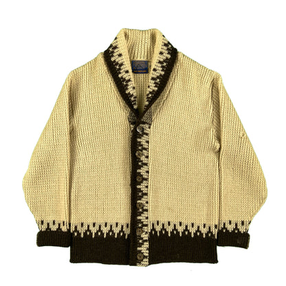 70s Pendleton Shawl Collar Cardigan- M