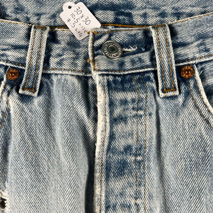90s Thrashed Levi's 501 Denim- 30x30