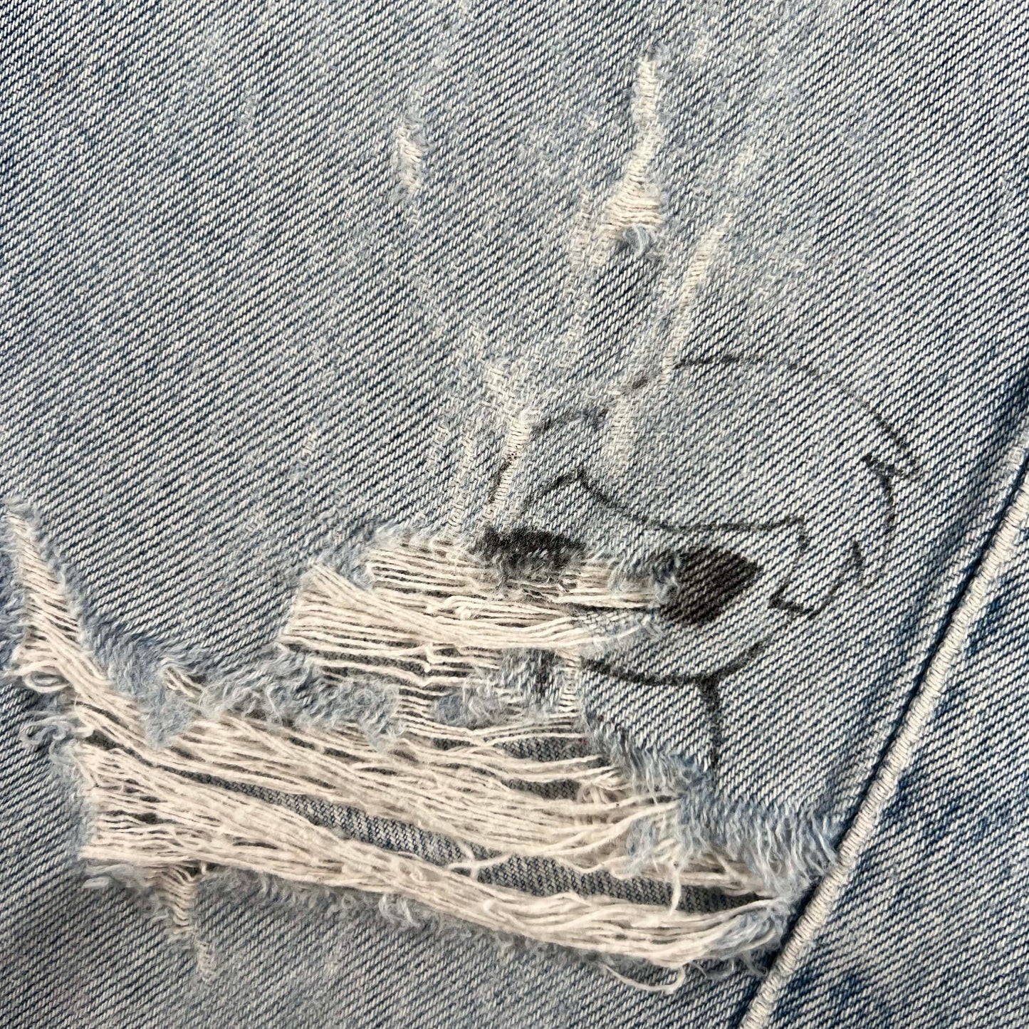 90s Thrashed Levi's 501 Denim- 30x30