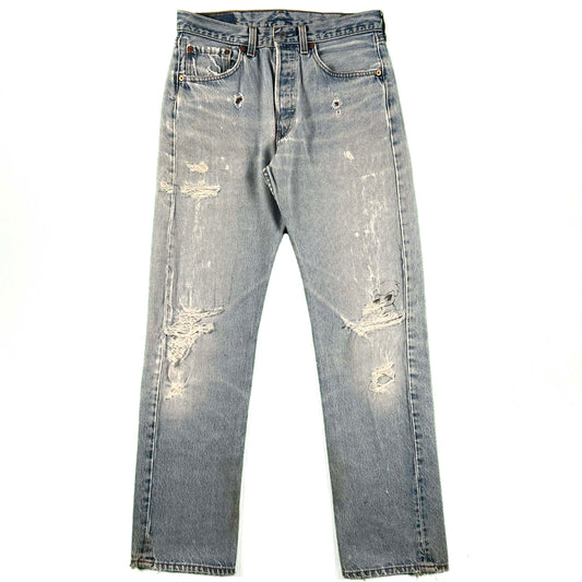 90s Thrashed Levi's 501 Denim- 30x30