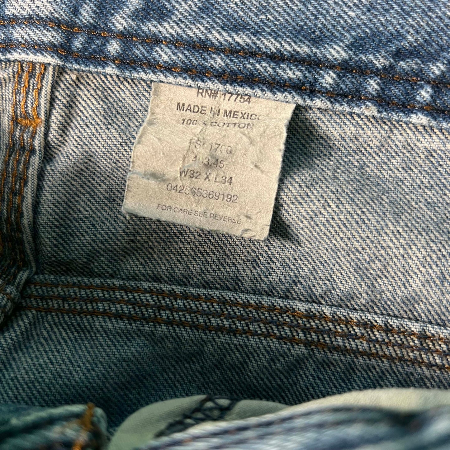 00s Key Double Knee Denim- 32x32
