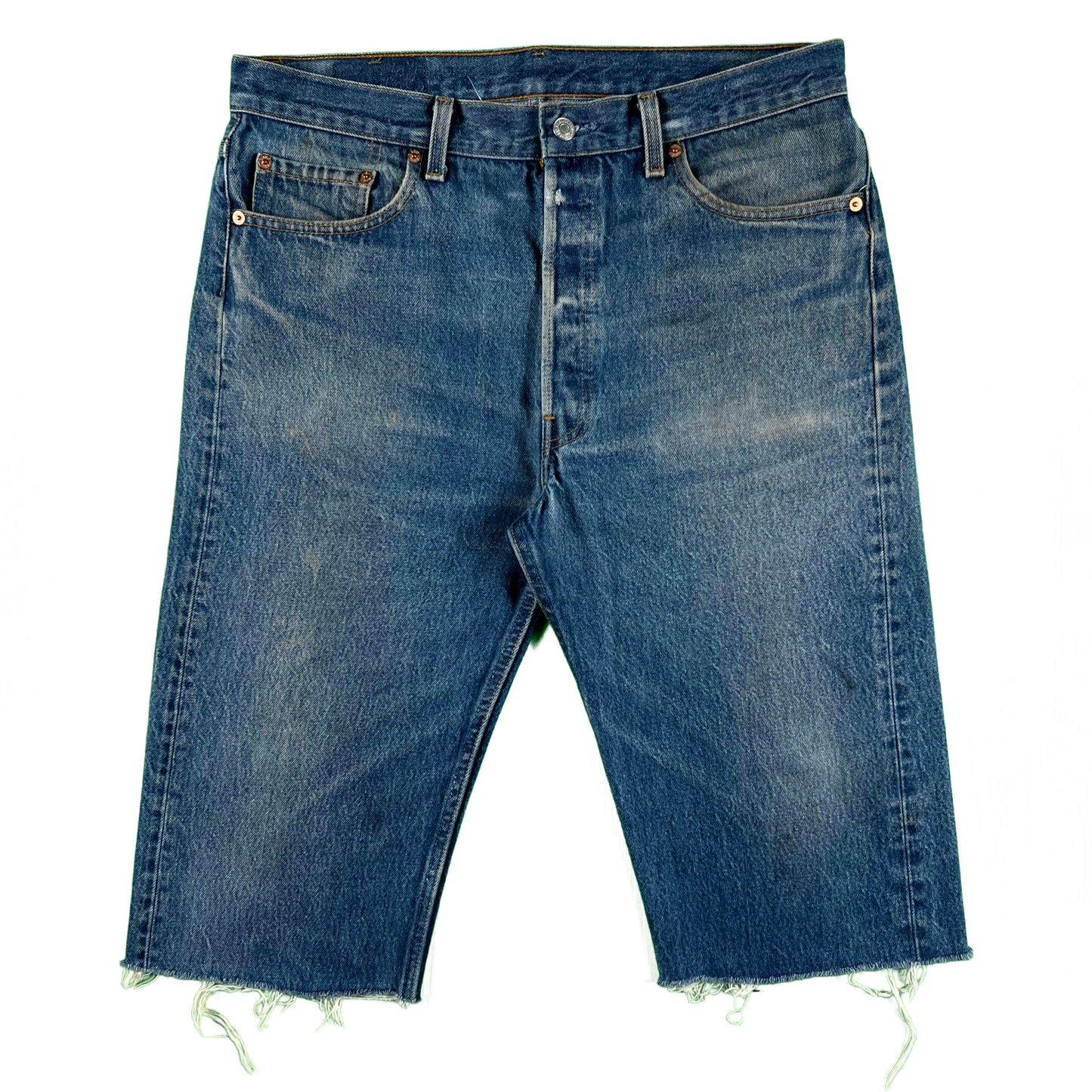 80s Levi's 501 Denim Capri's- 35x15.5