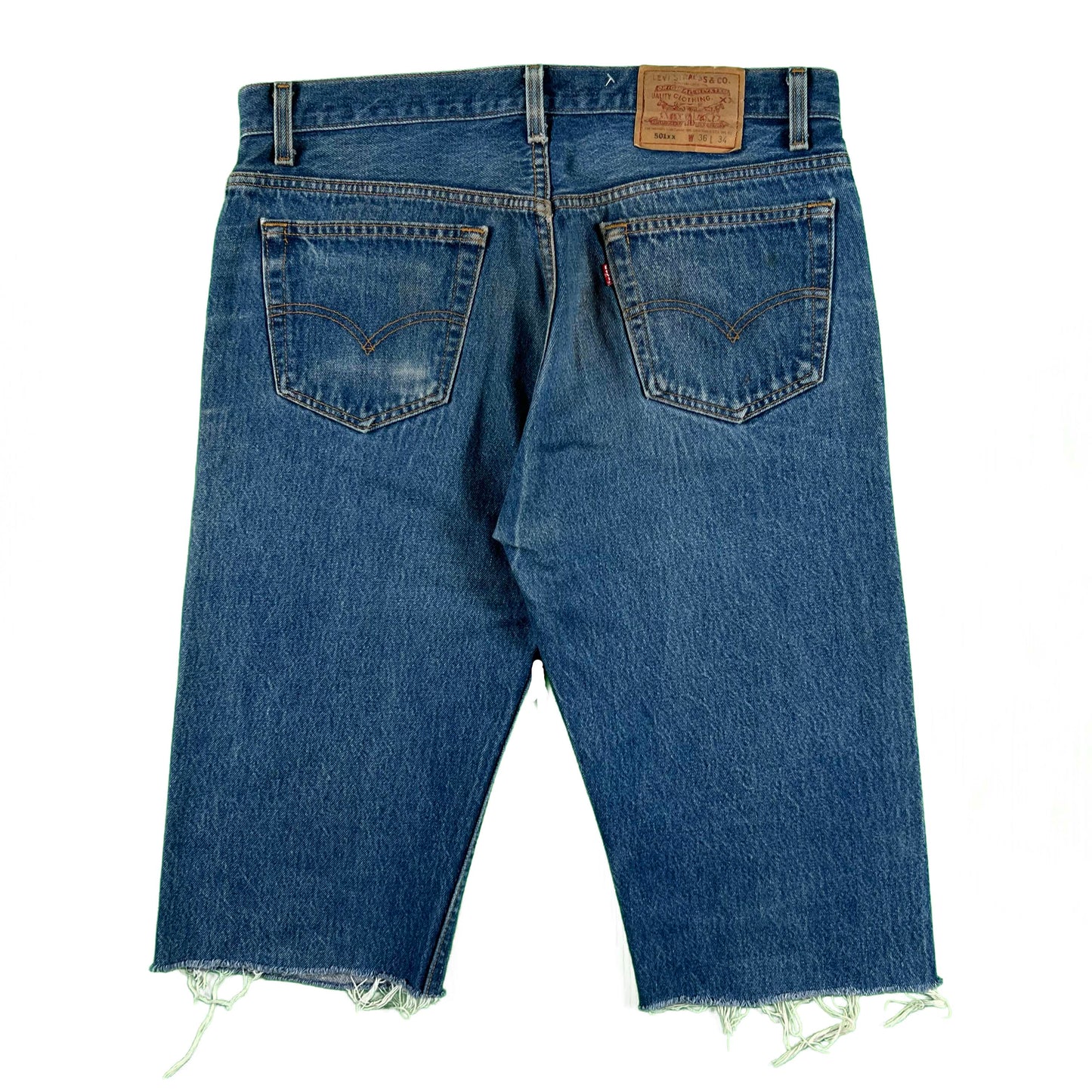80s Levi's 501 Denim Capri's- 35x15.5