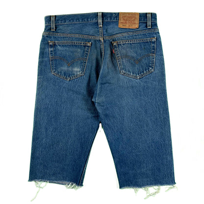 80s Levi's 501 Denim Capri's- 35x15.5
