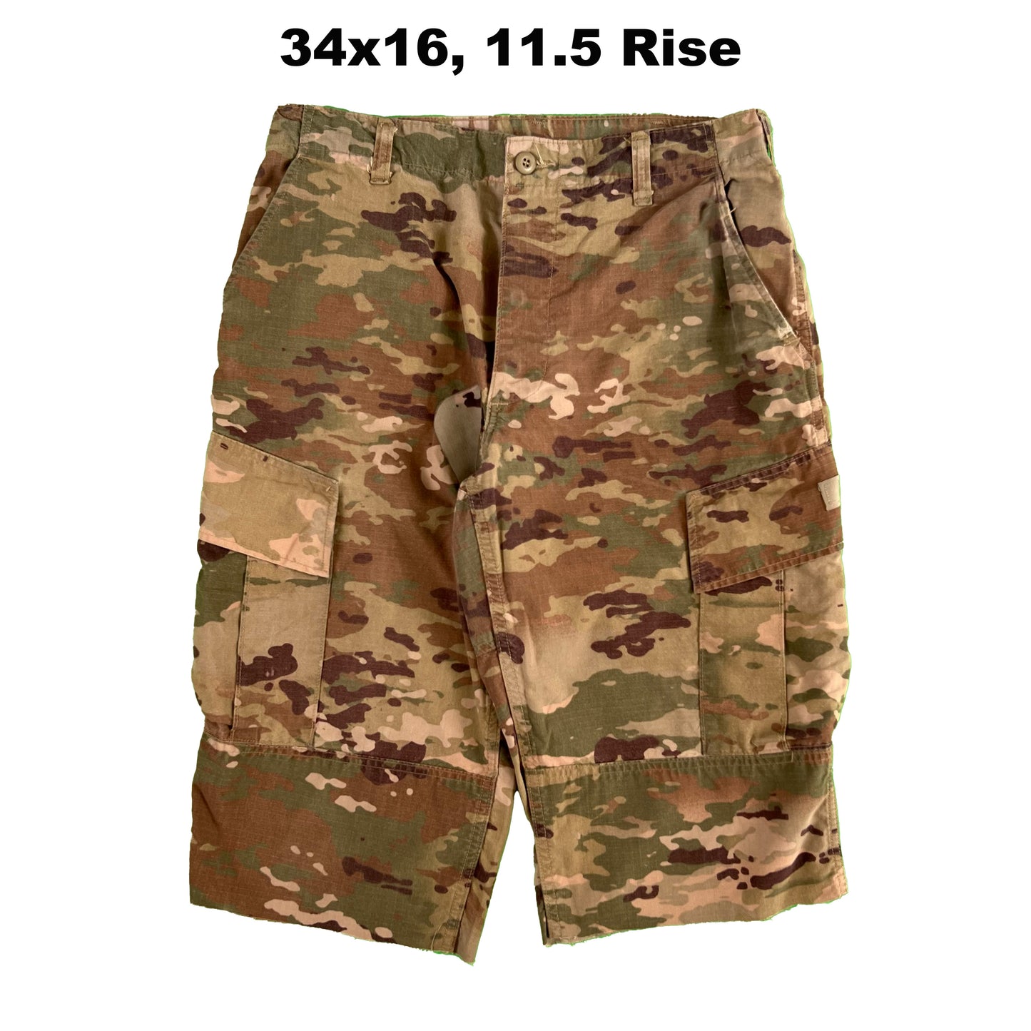 Vintage Chopped Camo Baggy Shorts- SELECT PAIR