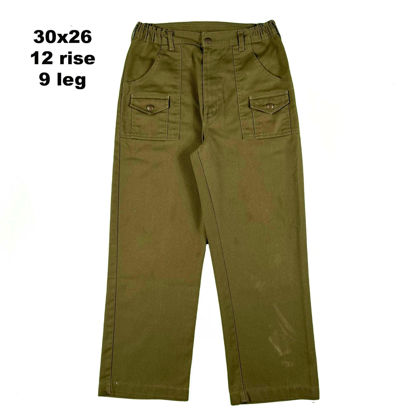 Vintage Boy Scouts Bush Pants- SELECT PAIR