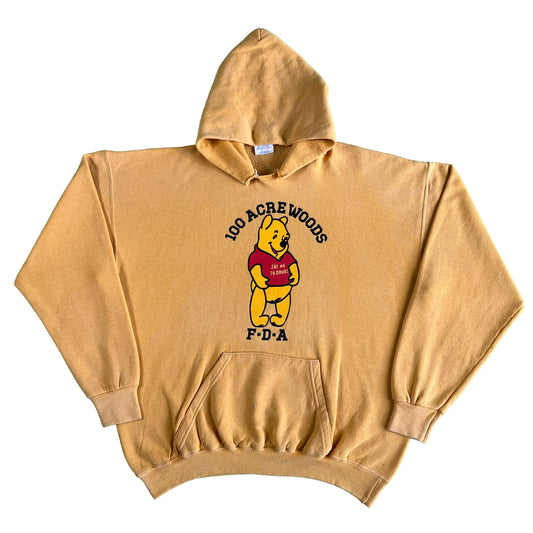 90s Pooh Anti Drug Hoodie- XL