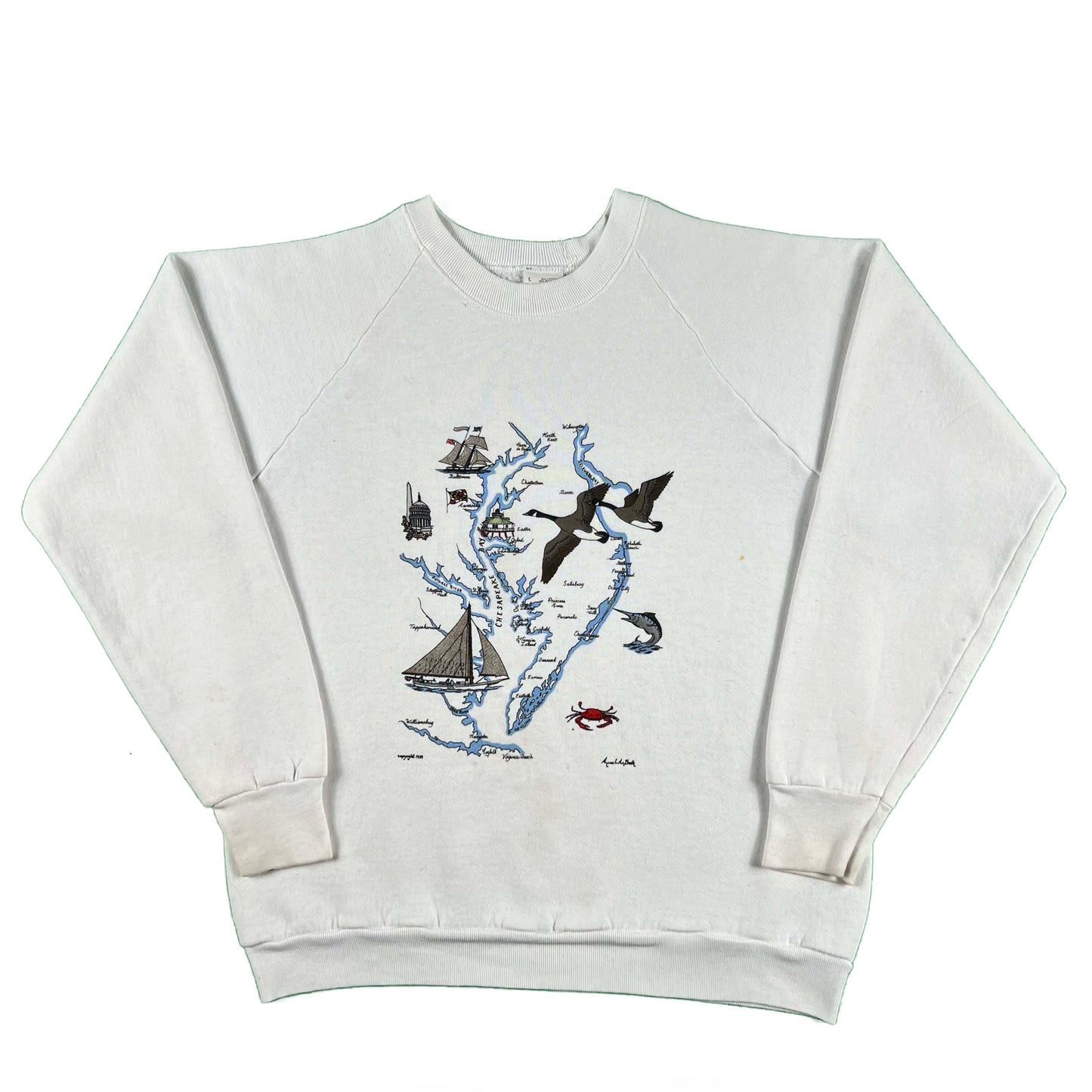 80s Maryland Sweatshirt- M