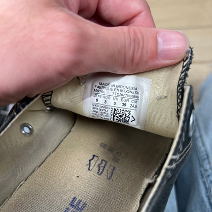 Faded Black Converse- M's 6, W's 7.5