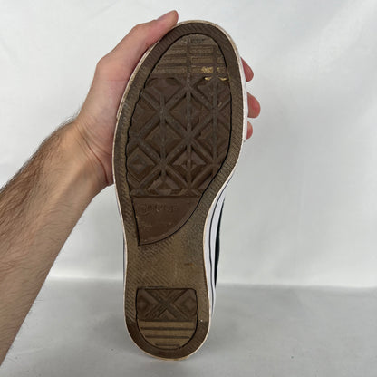 Faded Black Converse- M's 6, W's 7.5