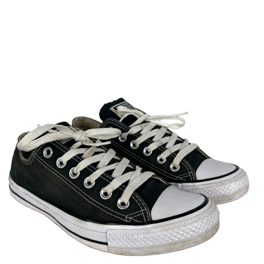 Faded Black Converse- M's 6, W's 7.5