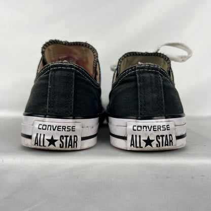 Faded Black Converse- M's 6, W's 7.5
