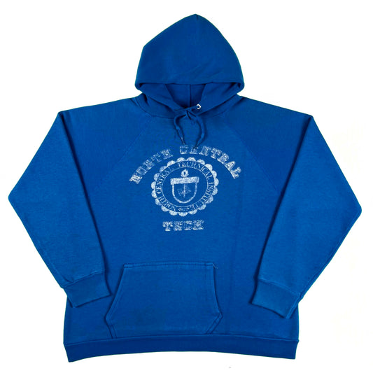 80s North Central Tech Hoodie- L